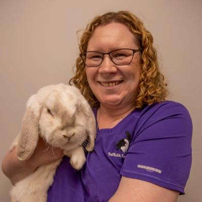 Catherine Thomas, Winner of Rabbit Vet of the Year